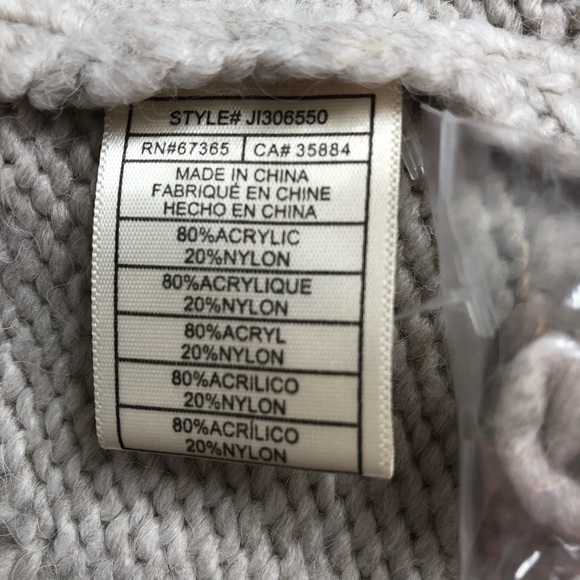 Jack by BB Dakota Tunic Tan Sweater L NWT - Picture 5 of 8